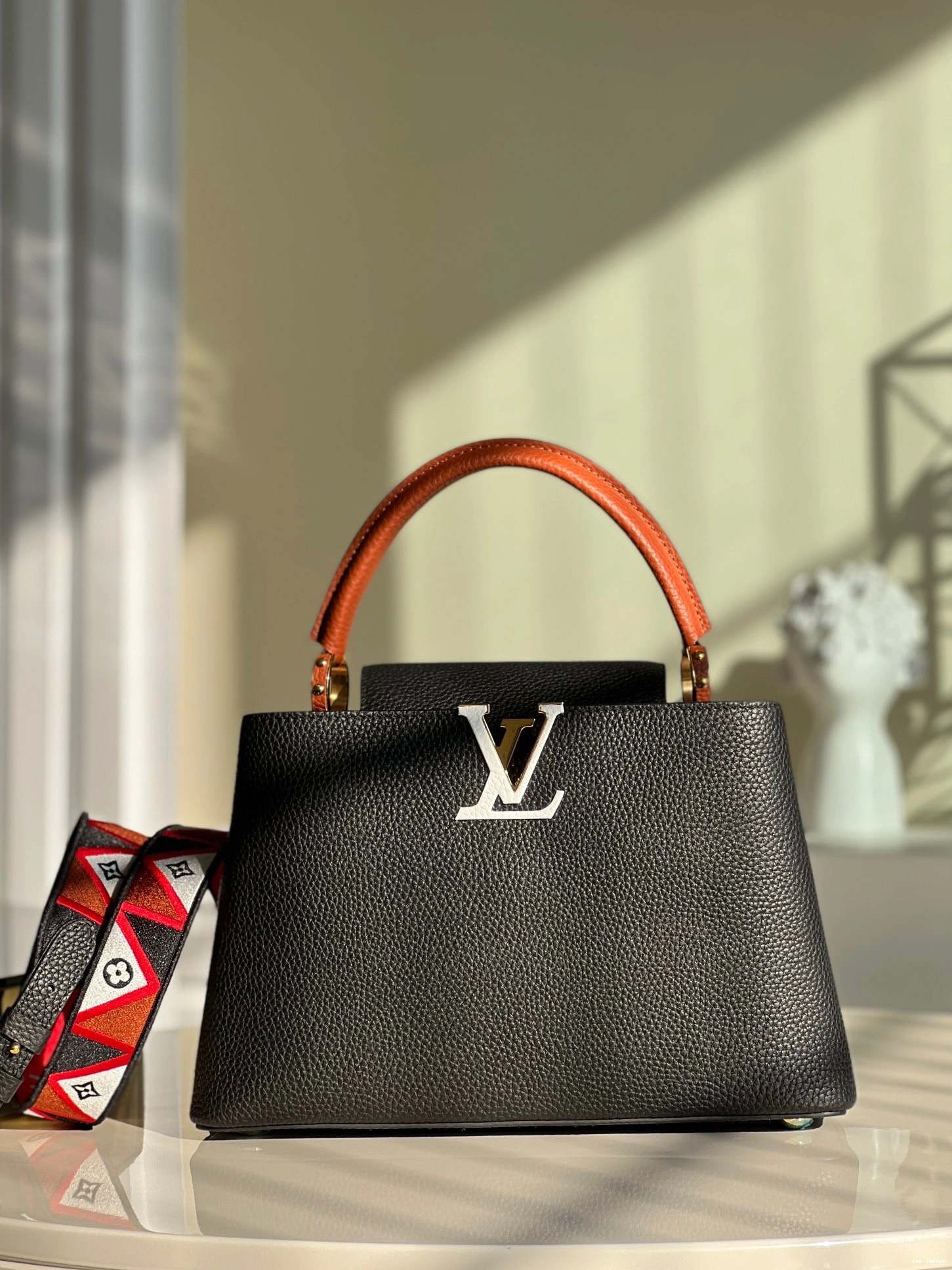 Cheap VUITTON LOUIS CAPUCINES MM 0723